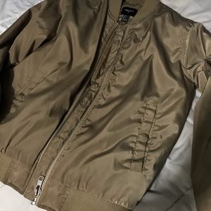 Tan Bomber jacket